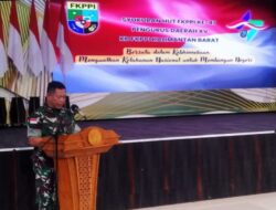 Pamen Ahli Pangdam XII/Tpr Bidang OMP Hadiri Syukuran HUT ke-47 FKPPI