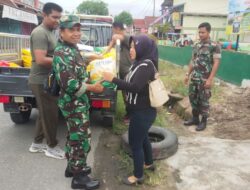 Koramil Dan Jajaran Kodim Sintang Salurkan Beras SPHP Program Pemerintah Guna Tangani Inflasi