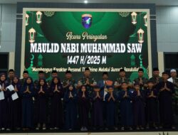 Peringati Maulid Nabi Muhammad SAW Upaya Kodam XII/Tpr Bangun Karakter Personel