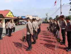 Tingkatkan Profesionalisme Polres Sintang Gelar Latihan Dalmas