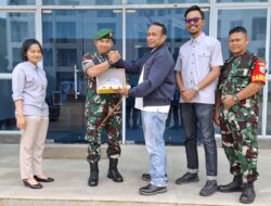 Silahturahi Kunjungan Kerja Komandan Kodim 1209/Bengkayang Ke Obyek Vital Nasional PLTU 1 Dan 3 Wilayah Bengkayang