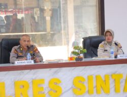 Polres Sintang Gelar Tes Psikologi Dan Konseling Bagi Personel Pemegang Senpi