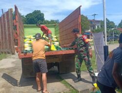 Koramil 1205-02 Serawai Dukung Pelaksanaan Gerakan Pangan Murah Di Wilayahnya