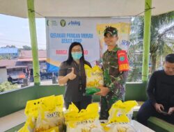 Gerakan Pangan Murah Beras SPHP Kodim 1209/Bengkayang Disambut Antusias Warga