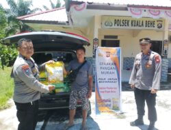 Polsek Kuala Behe Kembali Gelar Pasar Pangan Murah Bantu Warga Penuhi Kebutuhan Pokok