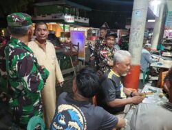 Patroli Sinergi, Babinsa Dan FKPPI Jaga Ketertiban Wilayah Singkawang Tengah