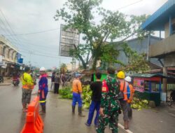 Ciptakan Keamanan Kodim 1209/Bengkayang Bersama PLN Dan Warga Cegah Gangguan Listrik