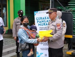 Konsistensi Polres Sintang Ringankan Beban Masyarakat Lewat Beras Murah