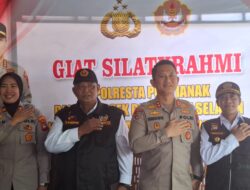 Wakapolresta Pontianak Silaturahmi Dengan Pokdarkamtibmas Polsek Pontianak Selatan