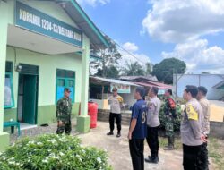Kodim 1204/Sanggau Melaksanakan Apel Gabungan Patroli Titik Rawan Karhutla Dan Banjir 