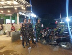 Pastikan Aman Dan Kondusif Kodim 1209/Bengkayang Gelar Patroli Gabungan Wilayah Binaan