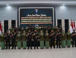 Regenerasi Kepemimpinan Pangdam XII/Tpr Pimpin Sertijab Irdam Dan Pejabat Strategis Jajaran