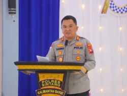 Polres Sintang Gelar Syukuran Peringati Hari Lalu Lintas Bhayangkara Ke-70