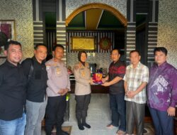 Silaturahmi Kapolres Landak Dengan Ketua MABM Perkuat Sinergi Jaga Kamtibmas