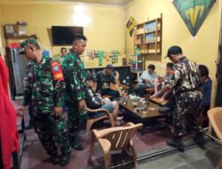 Babinsa Singkawang Tengah Ajak FKPPI Rutin Patroli Jaga Kamtibmas