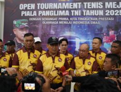 Semarakkan HUT ke-80 TNI Pangdam XII/Tpr Buka Open Tournament Tenis Meja Piala Panglima TNI 2025