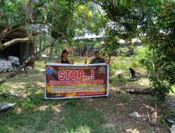 Kodim 1204-11/sekadau hilir sosialisasi pencegahan kebakaran hutan 