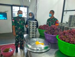 Danramil 1204-01/Kapuas Pantau Distribusi Program Makan Bergizi Gratis di Wilayah Kecamatan Kapuas