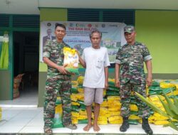 Kodim 1204/Sanggau Melaksanakan Kegiatan Gerakan Pangan Murah  Berkolaborasi Dengan Bulog