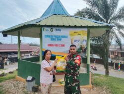 Kolaborasi Gerakkan Pangan Murah Kodim 1209/Bengkayang Bersama Bulog Atasi Kesulitan Warga
