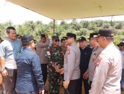 Dandim 1204/Sanggau hadiri Panen Raya Jagung Serentak Polri Kuartal III Di Kacematan Meliau