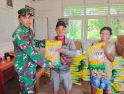 Kodim 1209/Bengkayang Menggelar Pangan Murah Beras SPHP