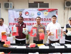 Polda Kalbar Musnahkan 8,01 Kg Sabu Selamatkan Puluhan Ribu Generasi Muda