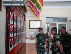 Guna Meningkatkan Efektivitas Efisiensi, Dan Mempertanggungjawabkan Program Kerja Dan Anggaran Korem 121/Abw Terima Kunjungan Kerja Tim Dalproggar TNI – AD Tahap II Tahun Anggaran 2025