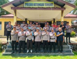 Propam Polres Sintang Gelar Gaktibplin Di Polsek Ketungau Tengah