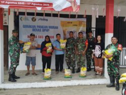 Dukung Ketahanan Pangan Kodim 1209/Bengkayang Gandeng Bulog Gelar GPM