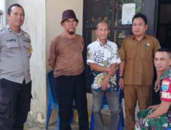 Generasi Sehat, Bangsa Kuat Babinsa Normansyah Hadiri Sosialisasi Imunisasi Balita