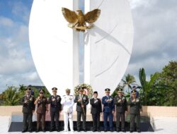 Sambut HUT Ke-80 TNI, Pangdam XII/Tpr Pimpin Ziarah Nasional Ke TMP Dharma Patria Jaya