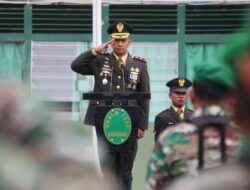 Kodim 1204/Sanggau-Sekadau Gelar Upacara HUT TNI Ke-80