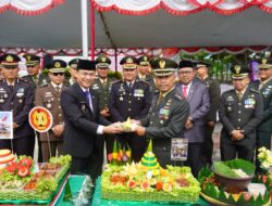 Pimpin Upacara Peringatan Hari Ulang Tahun TNI Ke-80 Kasrem 121/Abw ajak Seluruh Komponen Masyarakat Untuk Wujudkan Indonesia Maju Yang Berdaulat  Adil Dan Makmur