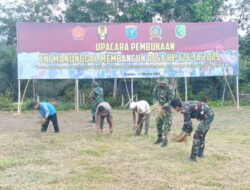TMMD Reguler Perbatasan Ke-126 Kodim 1208/Samba: Wadah Pengabdian TNI Untuk Pembangunan Wilayah Pedalaman Dan Perbatasan Di Kalbar