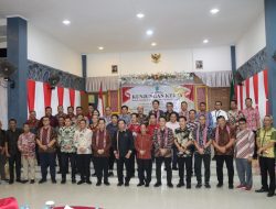 Kapolres Sintang Hadiri Pertemuan Kunker Ketua Komisi V DPR RI Dan BMKG Di Kabupaten Sintang