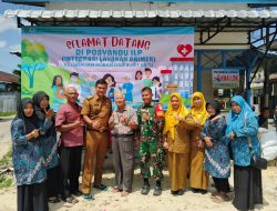 TNI Hadir di Tengah Rakyat Babinsa Singkawang Tengah Dampingi Pelayanan Kesehatan Balita hingga Lansia