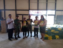 Koramil 1204-10/Balai Melaksanakan kegiatan Gerakan Pangan Murah (GPM) Berkolaborasi Dengan Bulog