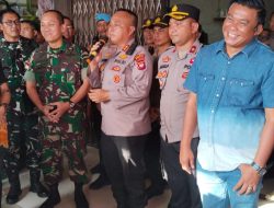 Kapolres Melawi Pimpin Langsung Pengamanan Aksi Damai Ormas Sabang Merah Borneo