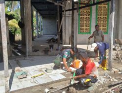 MCK Masjid Kini Berkeramik Berkat TMMD Regtas Ke-126 Kodim 1208/Sambas