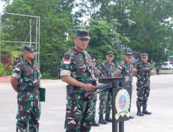 Terapkan Hasil Latihan Dalam Pelaksanaan Tugas Pesan Danrem 121/Abw  Saat Tutup Latihan Kader Pelatih Sistem Blok (PSB) Yonif TP 833/Bumi Daranante