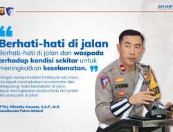 Satlantas Polres Melawi Berikan Pelayanan Gatur Lalin