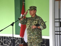 Kodim 1205/Sintang Gelar Korp Raport Pindah Satuan Sebagai Wujud Penghargaan Dan Pengabdian