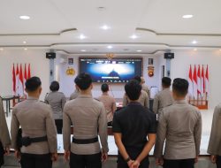 Polres Sintang Ikuti Pertemuan Virtual Manajemen Talenta Polri Bintara Lulusan 2023