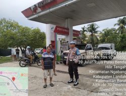 Polsek Ngabang Mengimbau Untuk Tidak Menjual BBM Kepada Konsumen Yang Menggunakan Jerigen Dan Tanki Siluman