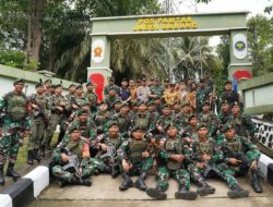 Tinjau Patok Batas Negara Di Titik Nol PLBN Jagoi Babang Dan Berikan Pengarahan Kepada Prajurit Di Perbatasan Danrem 121/Abw Bersama Pangdam XII/Tanjungpura