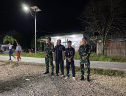 Koramil 1204-09/toba Gelar Patroli Gabungan Wilayah Binaan Dalam Keadaan Aman Dan Kondusif