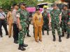 Tinjau Patok Atas Negara Di Titik Nol PLBN Jagoi Babang Ban Berikan Pengarahan Kepada Prajurit Di Perbatasan Danrem 121/Abw Bersama Pangdam XII/Tanjungpura