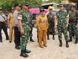 Tinjau Patok Atas Negara Di Titik Nol PLBN Jagoi Babang Ban Berikan Pengarahan Kepada Prajurit Di Perbatasan Danrem 121/Abw Bersama Pangdam XII/Tanjungpura