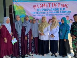 Serda HariyaDi Turun Langsung Dampingi Pelayanan Kesehatan Di Posyandu ILP